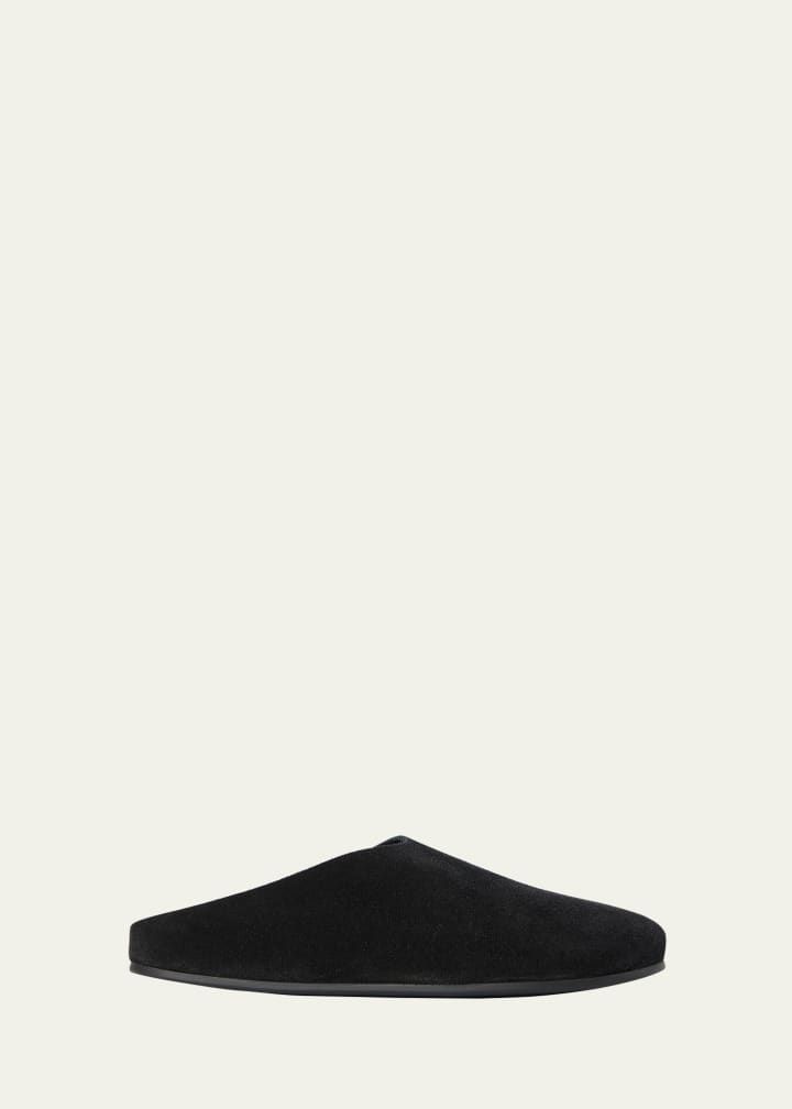 Hudson Suede Slide Mules