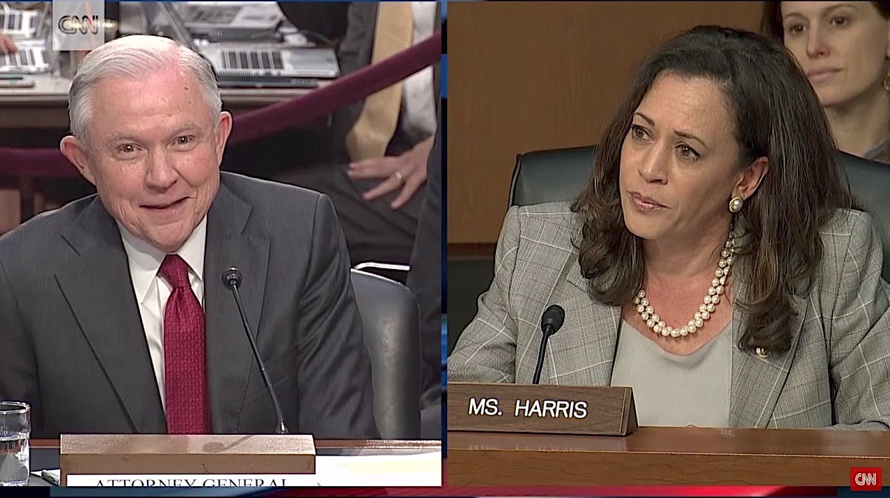 Sen. Kamala Harris grills Jeff Sessions