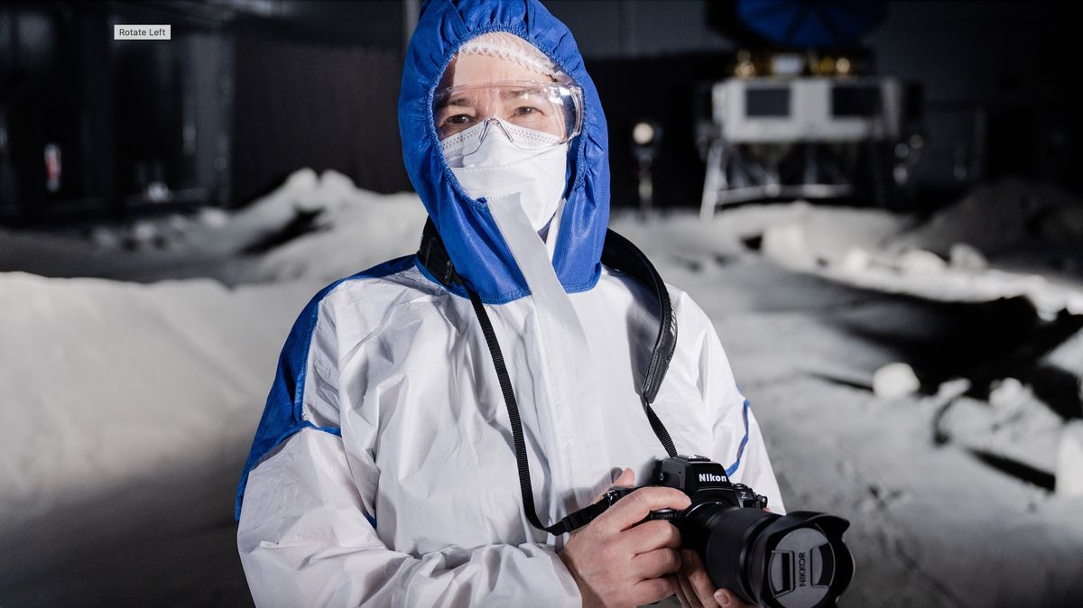 Europe stages a moon landing to learn how to photograph the real thing