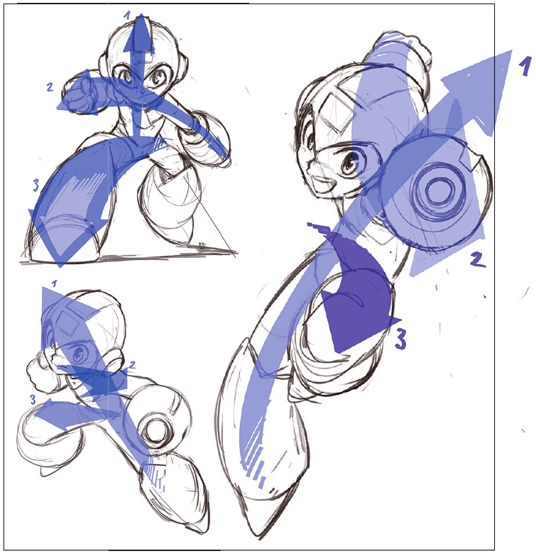Mega man drawings
