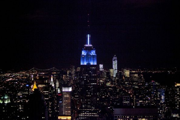 The Empire State Building.