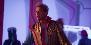 Jeff Goldblum as Grandmaster in Thor: Ragnarok