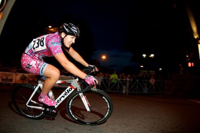 Liz Gerrity (Rose Bandits) feels the pain of Athens Twilight