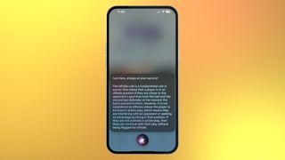 ChatGPT with Siri on iPhone