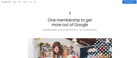 Google One - Cloud Storage, Automatic Phone Backup, VPN and more