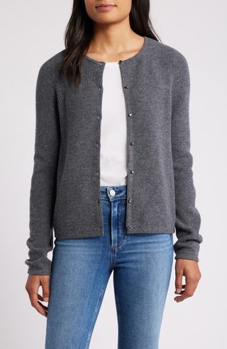 Wool 
Cashmere Cardigan