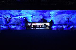 Mother Nature and the deep seas are brought to life in stunning clarity on LG's OLED display at CES 2023.