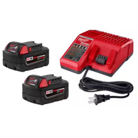 Milwaukee M18 XC Starter Kit: was $397, now $199 at Home Depot