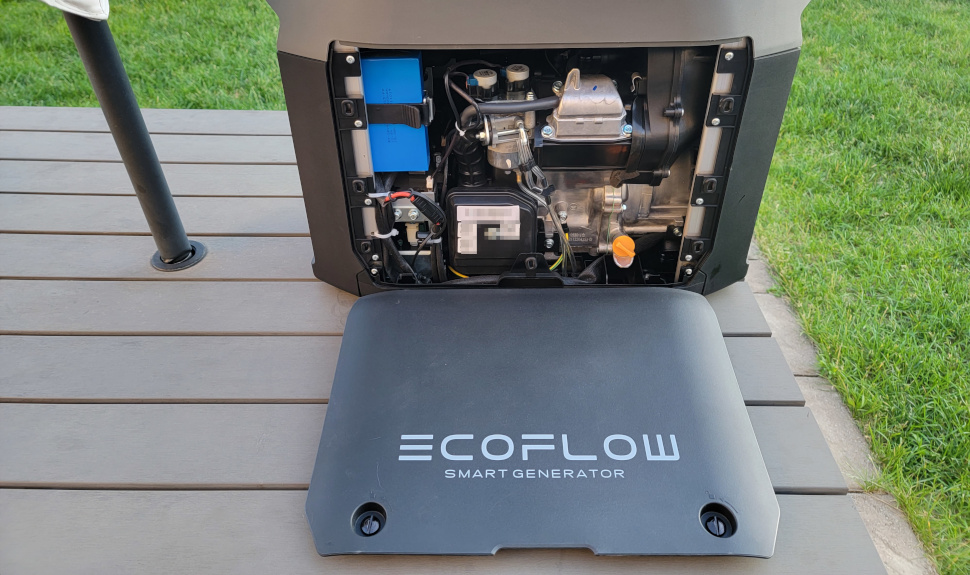 EcoFlow Smart Generator open