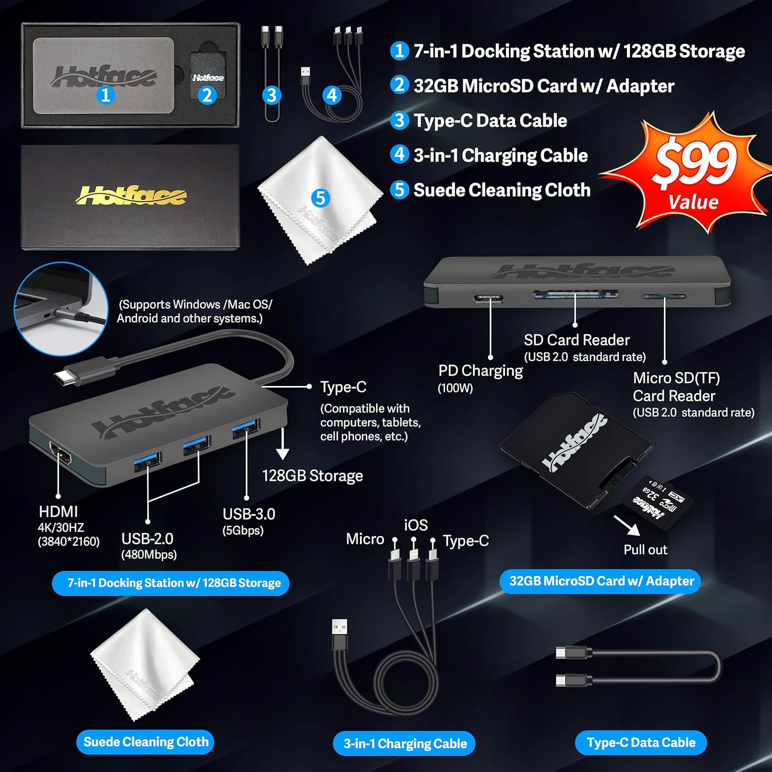 Image showing additional docking station that's worth $99