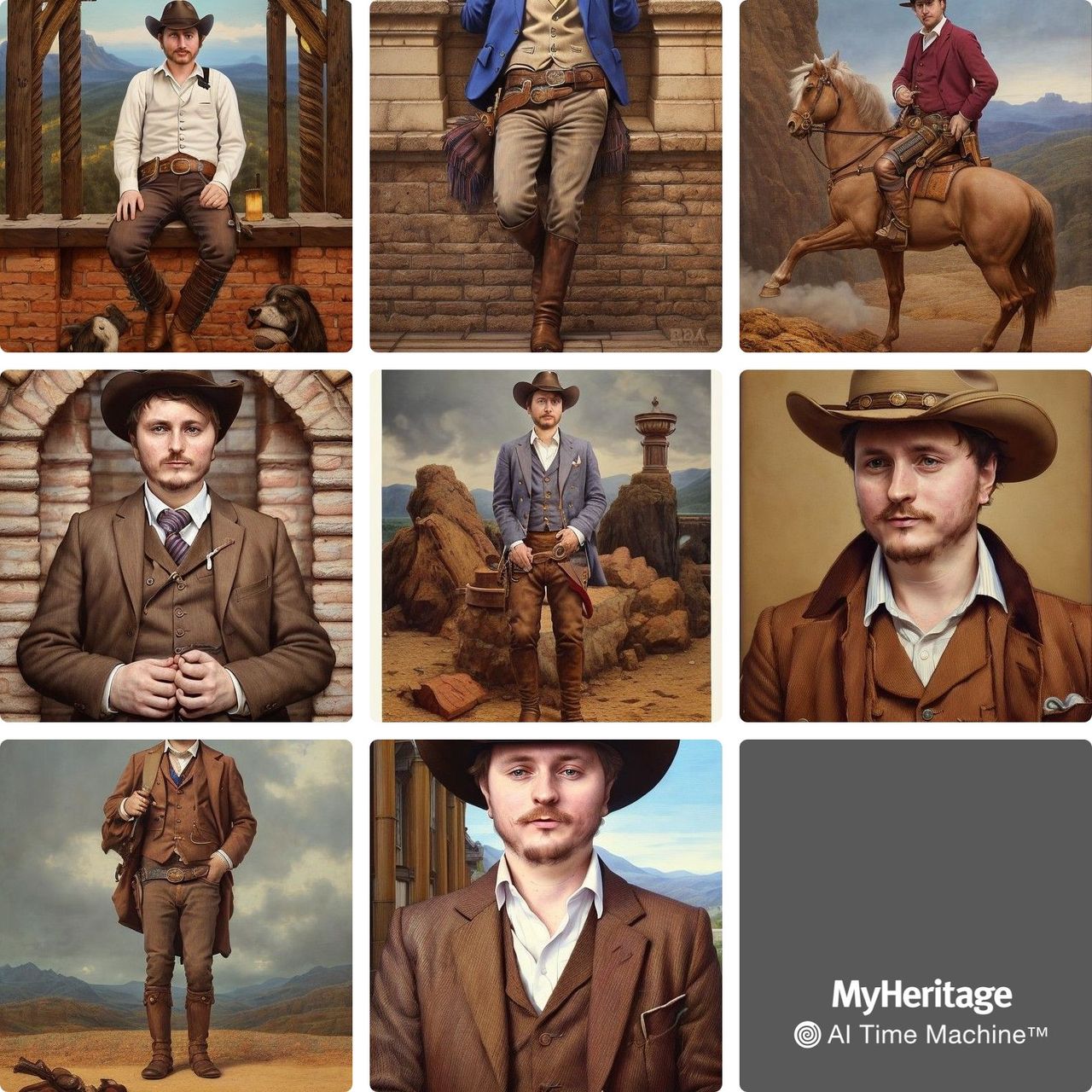 MyHeritage AI Time Machine