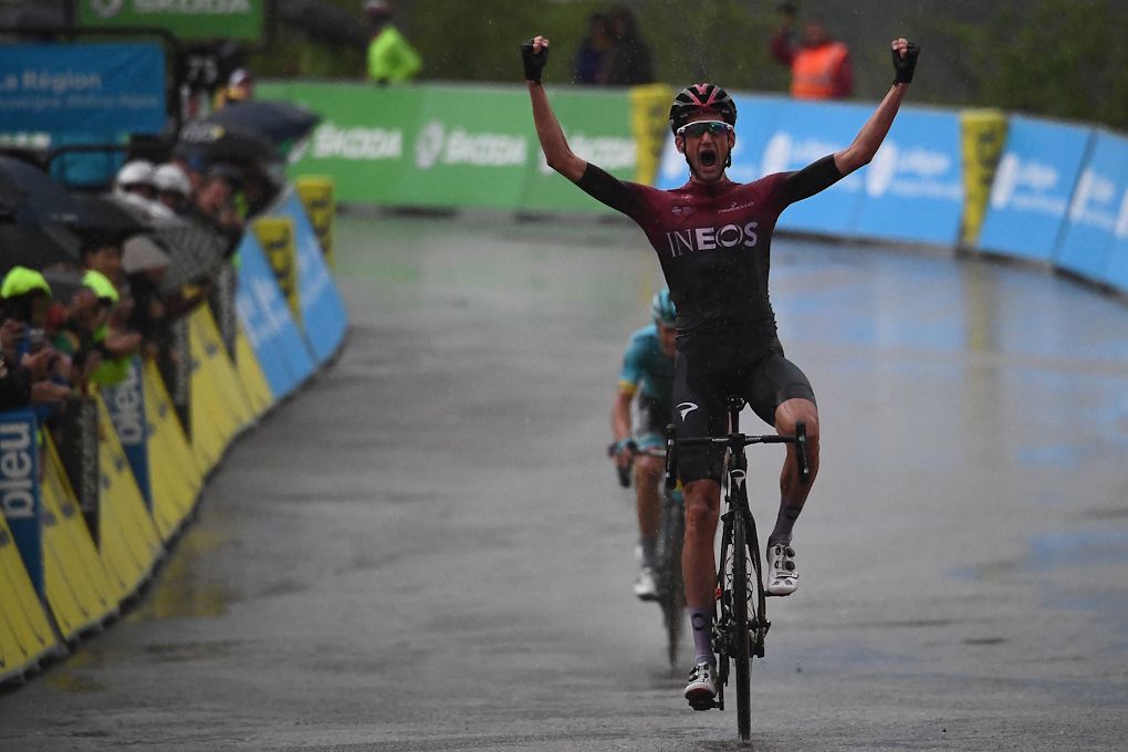 Wout Poels wins stage 7 at Criterium du Dauphine