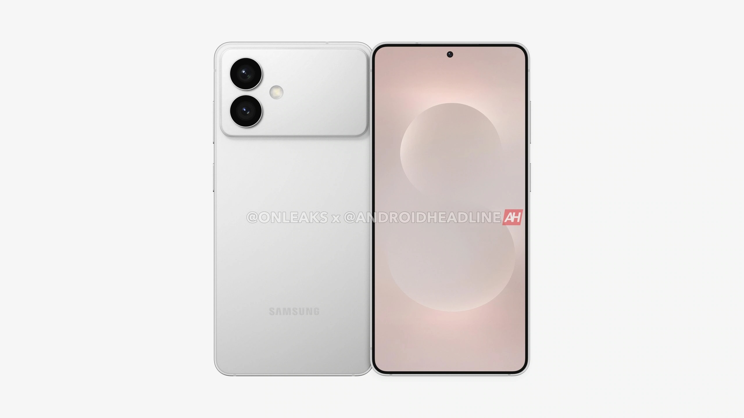 Leaked renders of the Samsung Galaxy S26 Edge