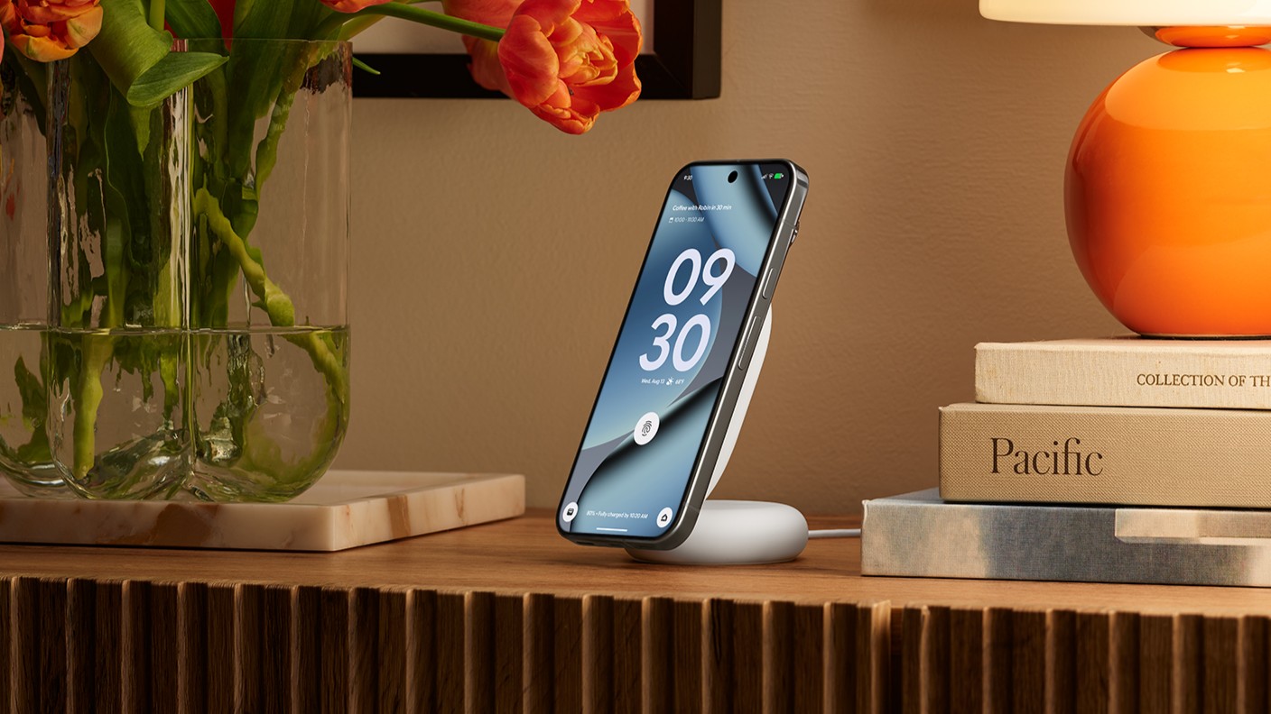 Pixelsnap charger with stand for the Pixel 10 Pro