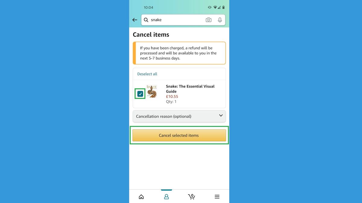 How to cancel an Amazon order Tom's Guide