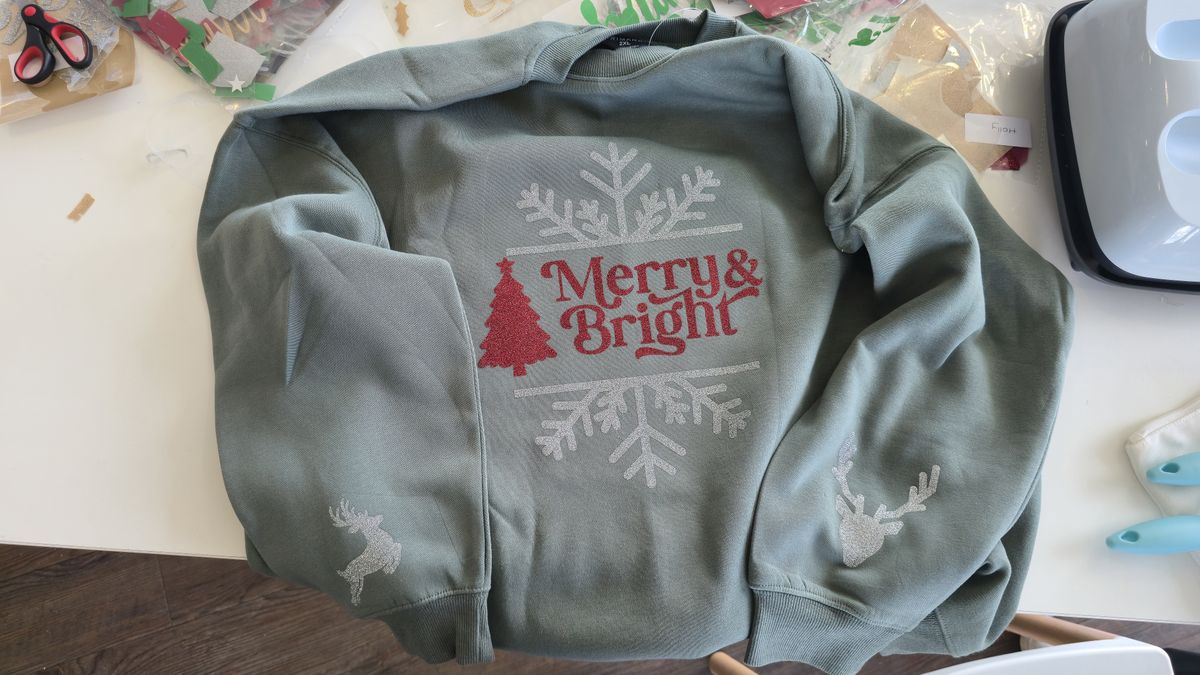 Cricut Xmas crafting