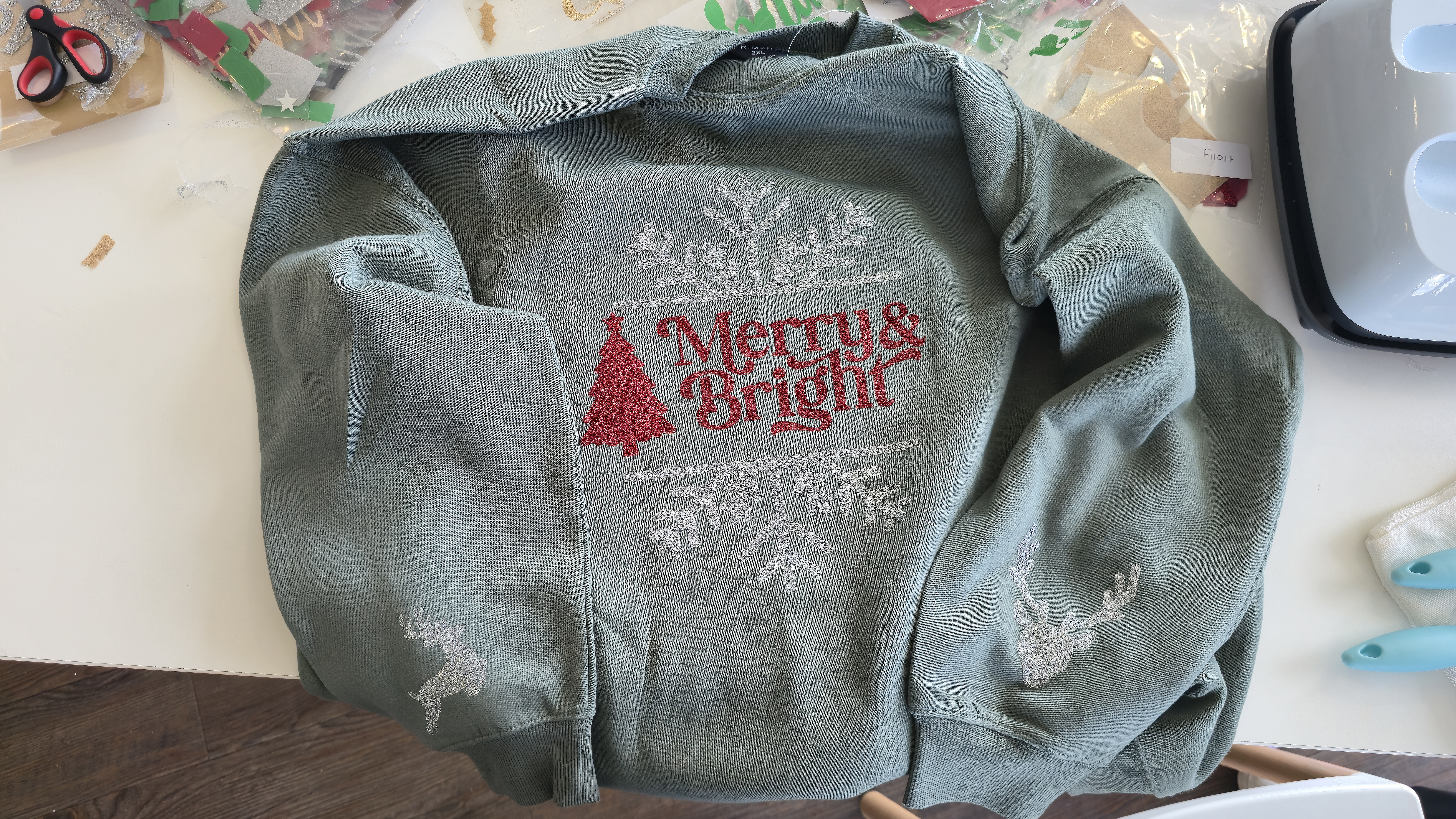 Cricut Xmas crafting