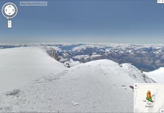 The new imagery also includes a 360-degree view of the snow-capped Mt. Elbrus, the tallest mountain in Europe