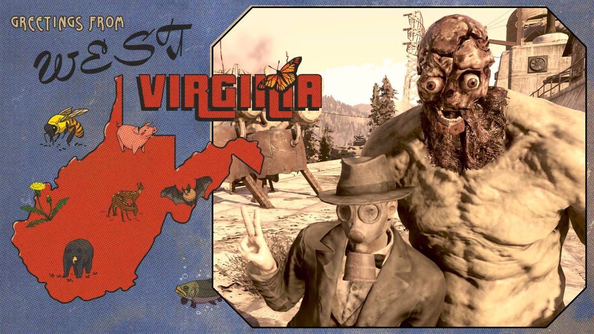 Fallout 76 Players Are Making Wonderful Postcards From Bugs And
