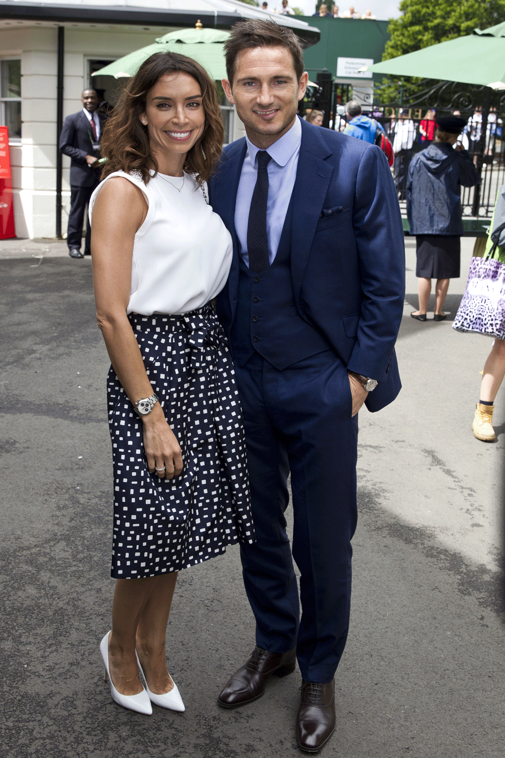 Frank Lampard and Christine Bleakley