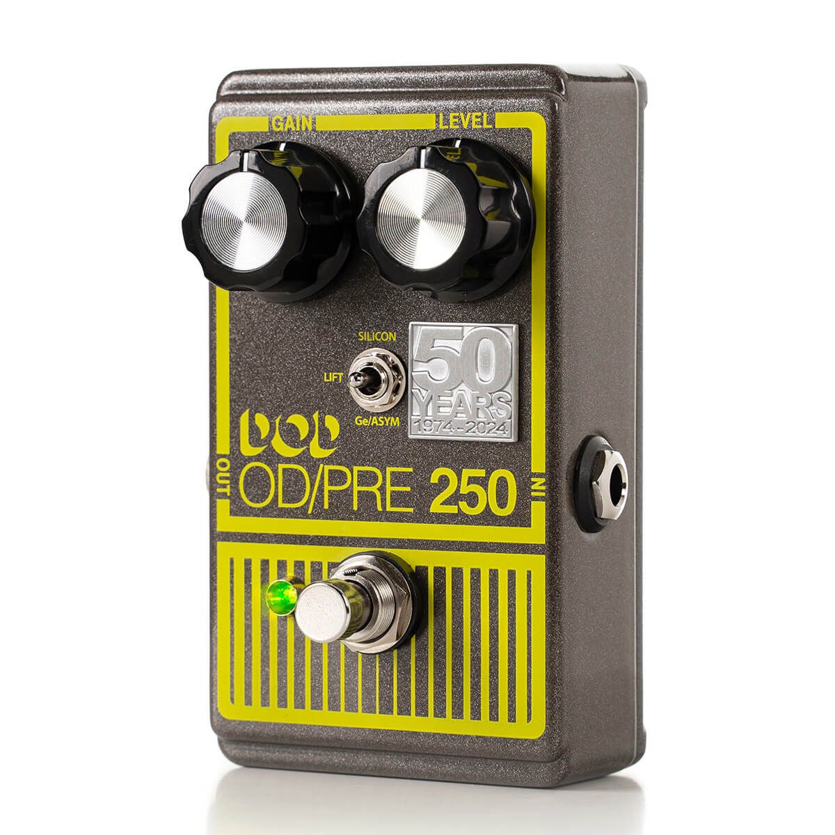 A photo of the 50th Anniversary DOD Overdrive Preamp 250 pedal