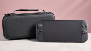 Nacon Protection Case XL for Nintendo Switch 2 next to Switch 2 console