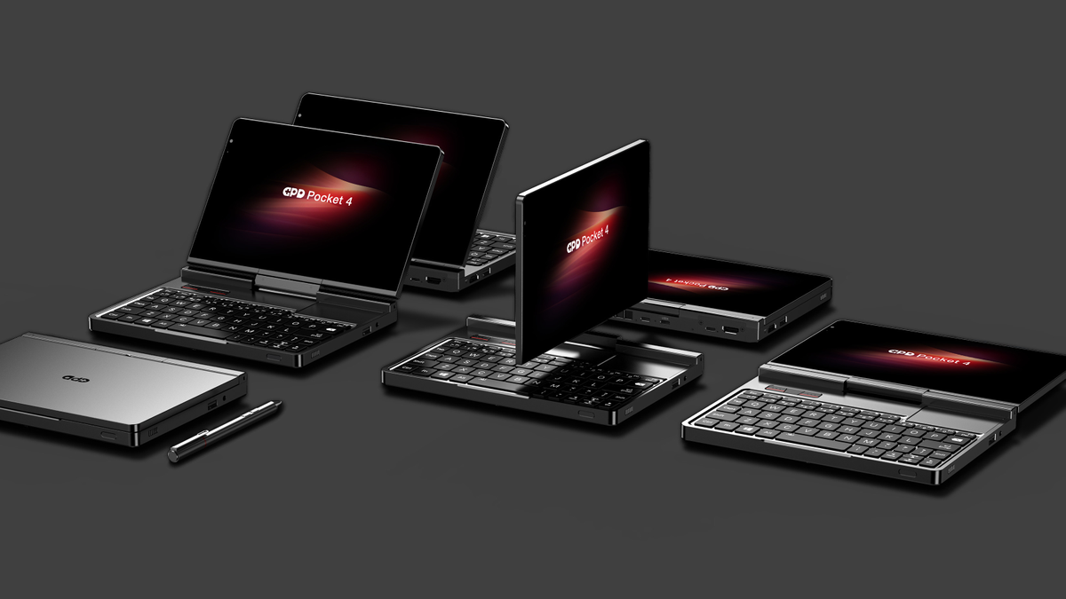 AMD 12-core Zen 5 CPU powers new handheld — GPD Pocket 4 comes with Ryzen AI 9 HX 370, up to 64GB RAM, 4TB SSD