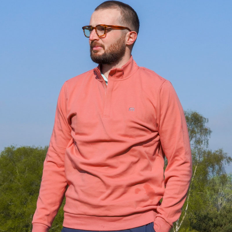 Travis Mathew Cloud Quarter Zip 2.0