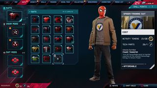 spider-man miles morales Spider-Training suit