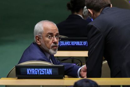 Mohammad Javad Zarif Khonsari, the foreign minister of Iran.