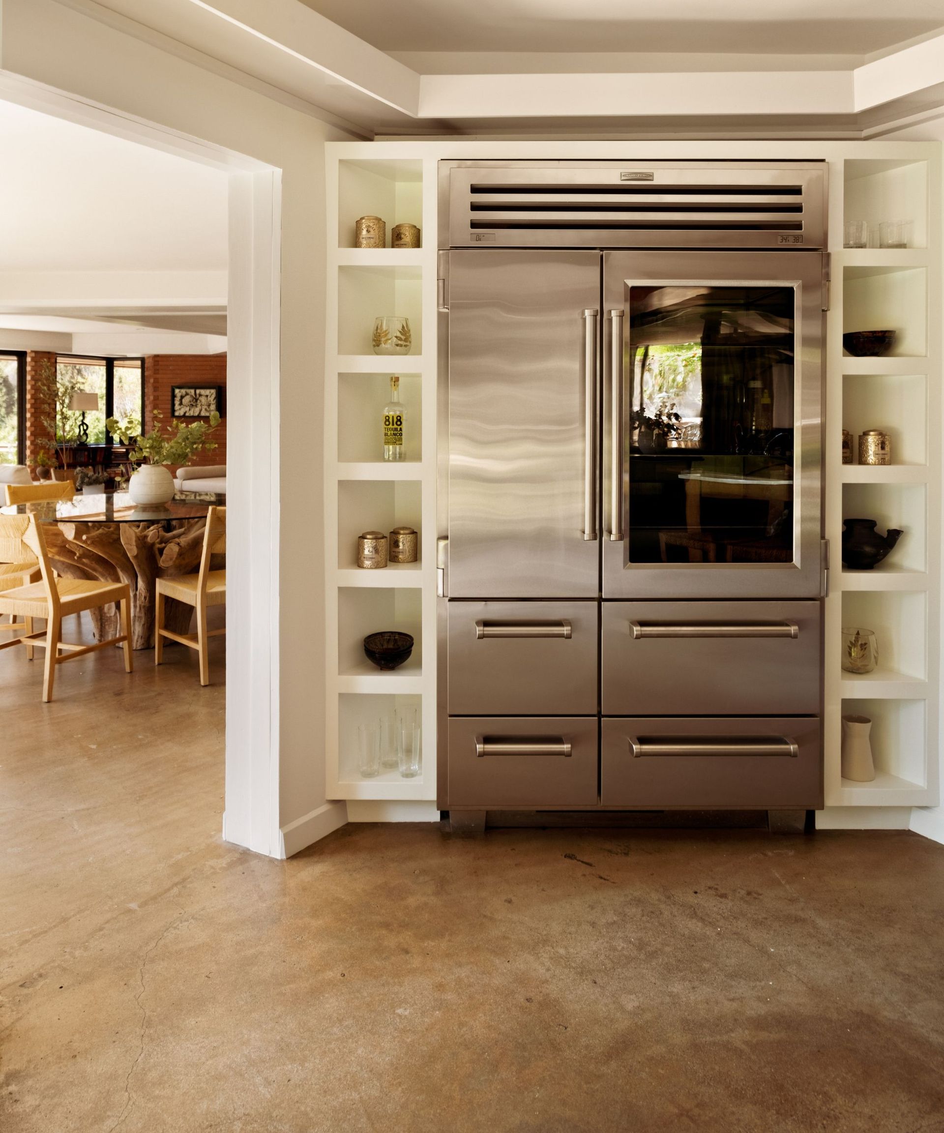 Diane Keaton's fridge