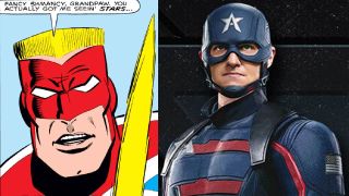 John Walker in Captain America #327 and John Walker in Falcon and the Winter Solider. 