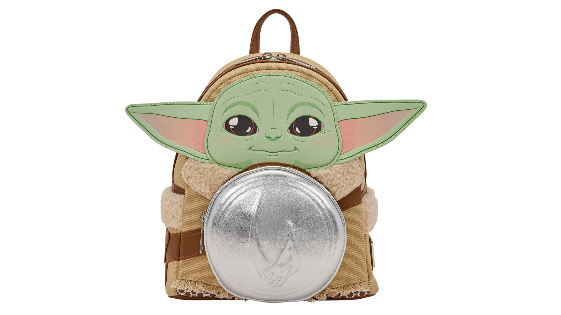 Star Wars Grogu mini backpack against a plain background