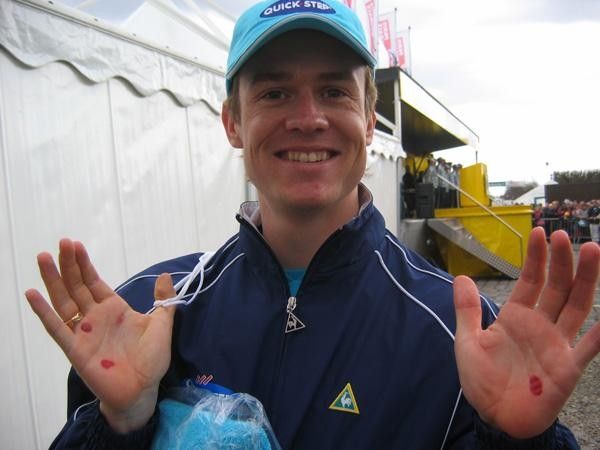 Ouch! Nick Nuyens