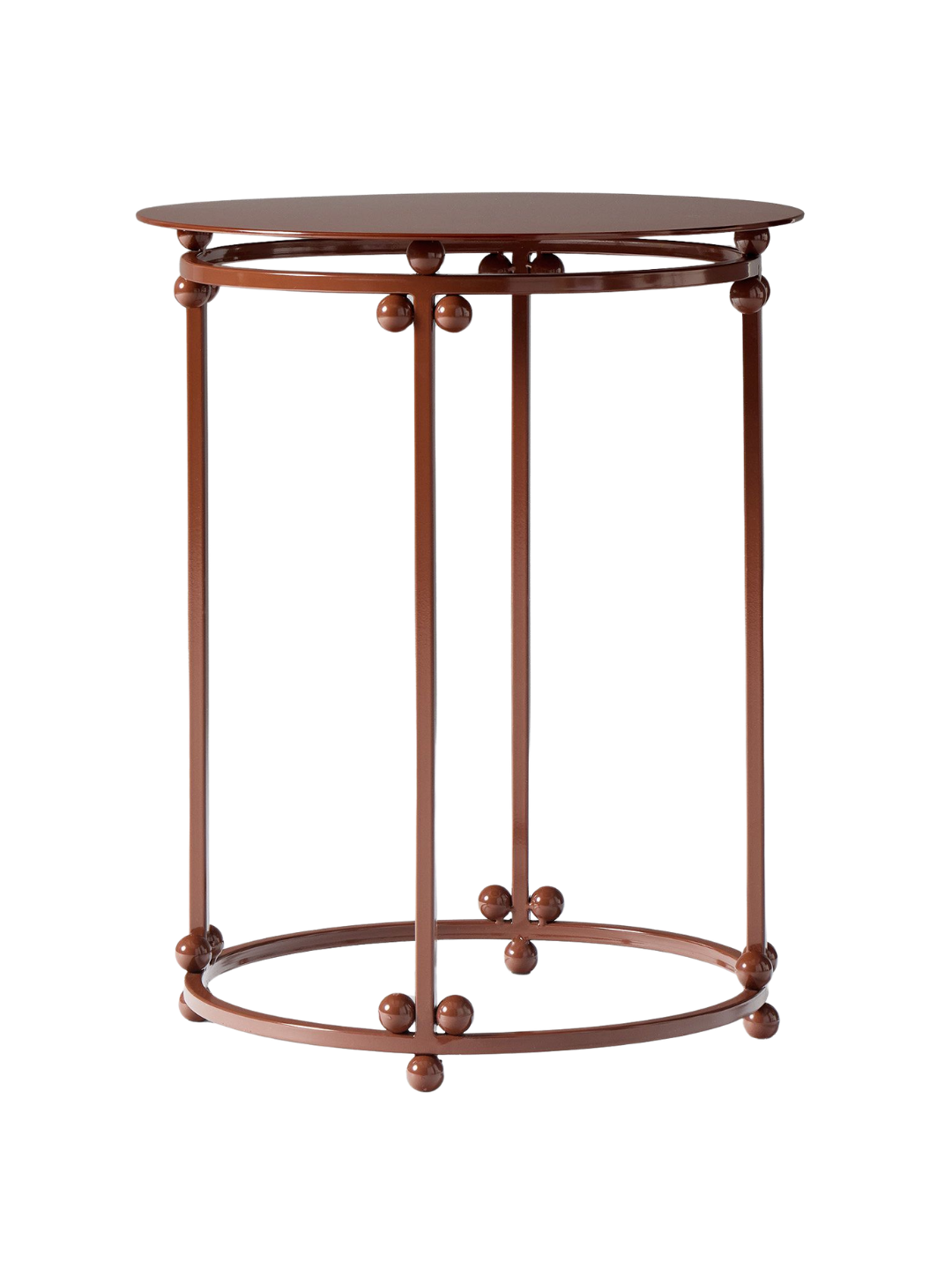 a decorative side table