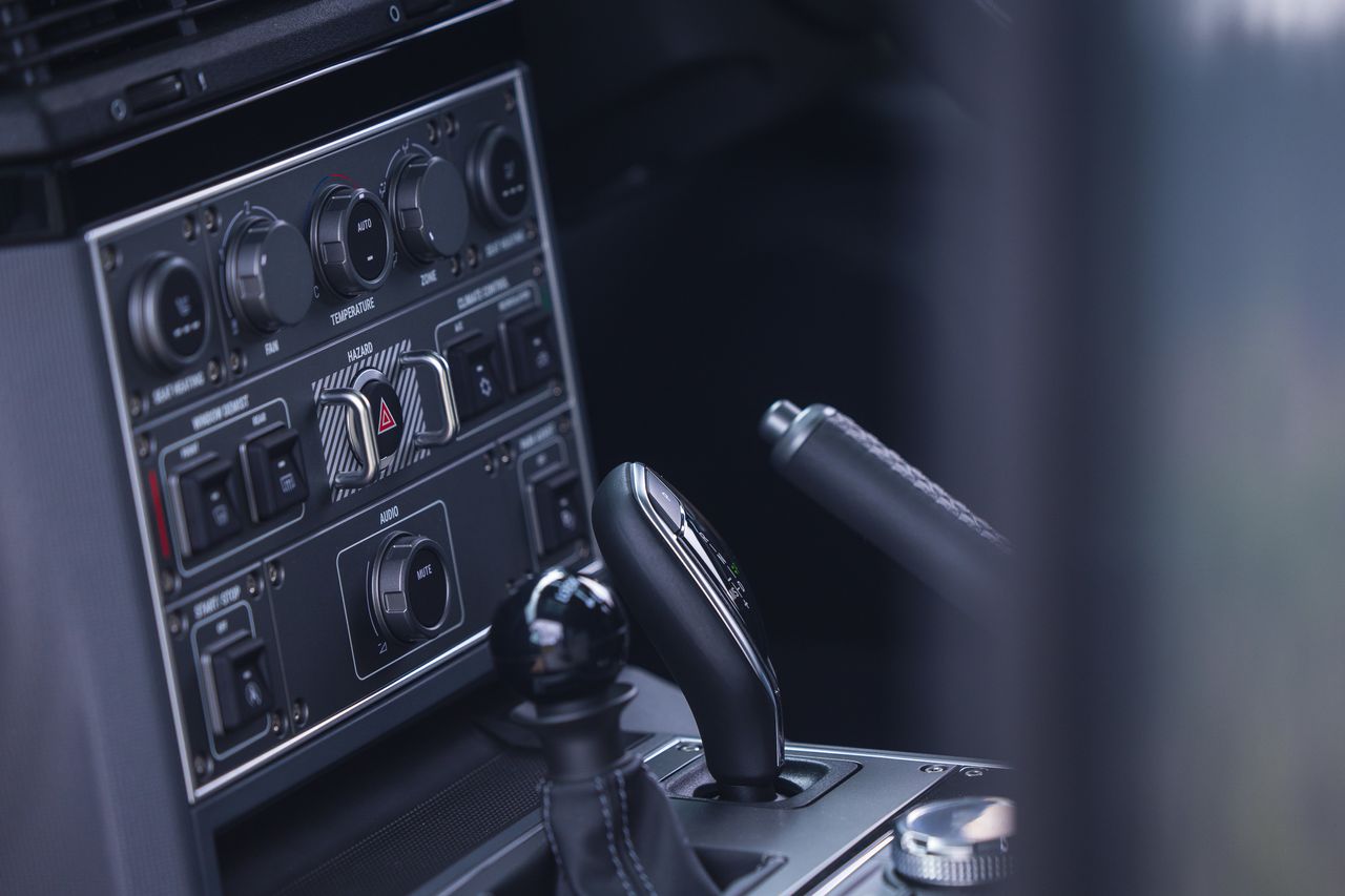 The no-nonsense interior of the Ineos Grenadier