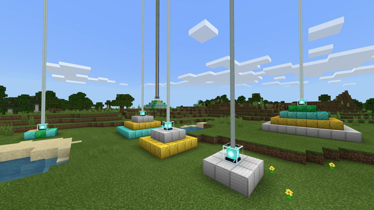 Nord buket kage Minecraft Guide to Beacons: Recipe, setup, and more | Windows Central