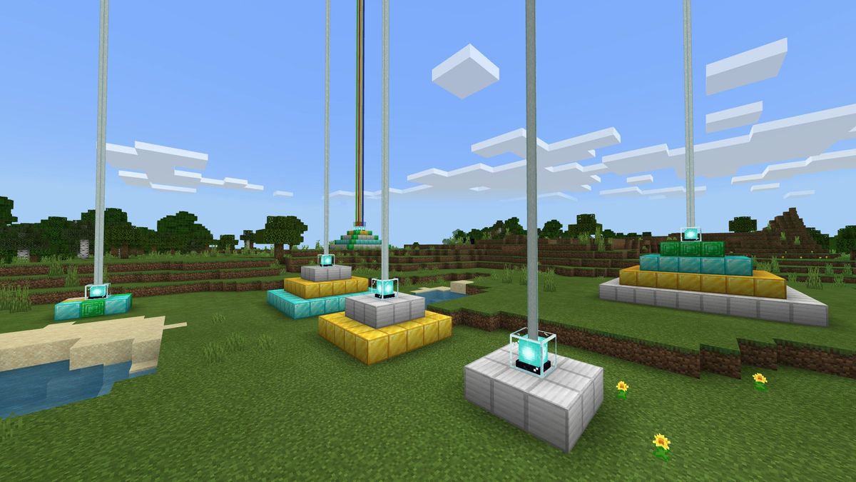 Beacon Code Minecraft Minecraft Beacon Size MGNAR