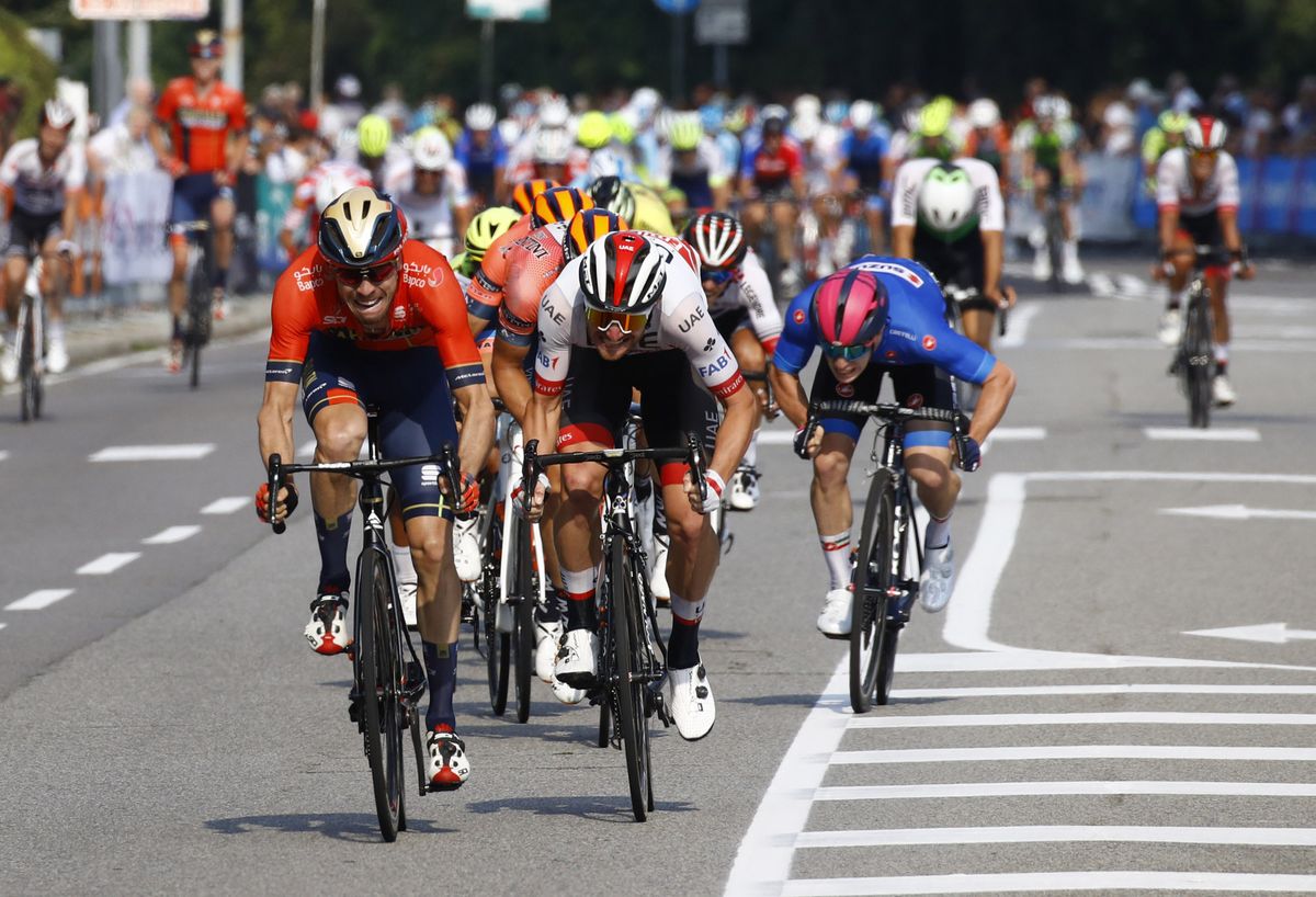 The sprint for the line