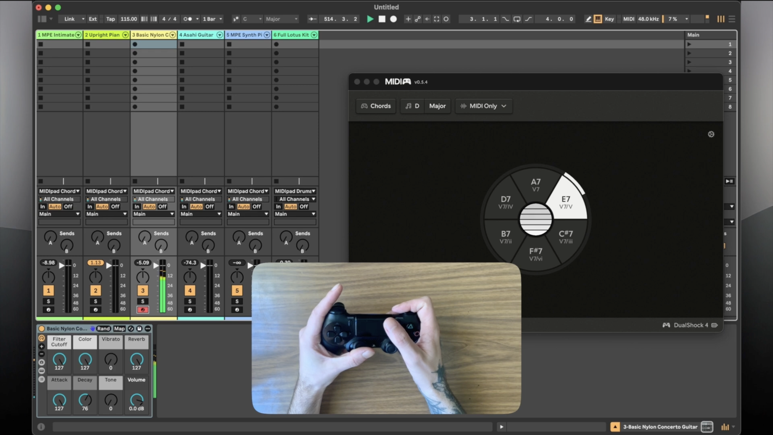 “I found my old PS4 controller collecting dust in a drawer and I had an idea”: MIDIpad transforms your gamepad into a musical instrument and MPE controller – and there's a free version