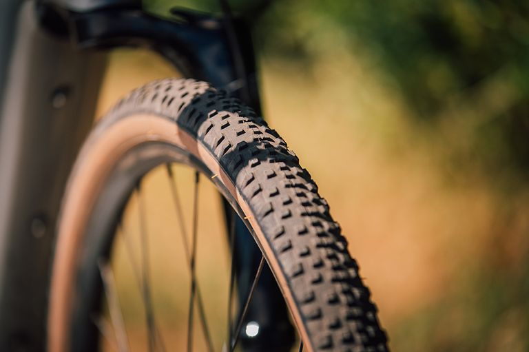 road tires on gravel bike