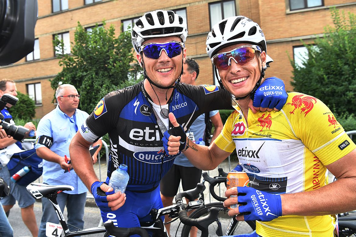 Matteo Trentin and Gianni Meersman (Etixx-Quickstep)