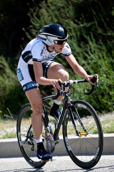 Katherine Carroll (Peanut Butter &amp; Co) had a good ride today and will be one to watch on tomorrow's stage.