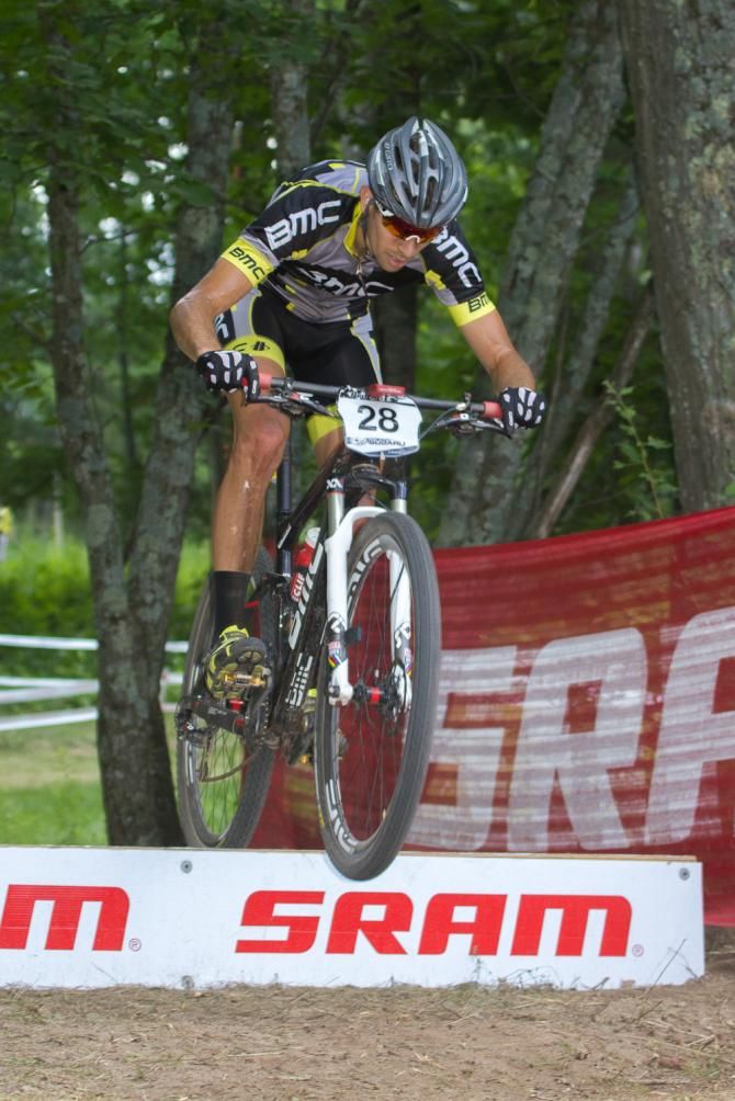 Kerry Werner over the ramp
