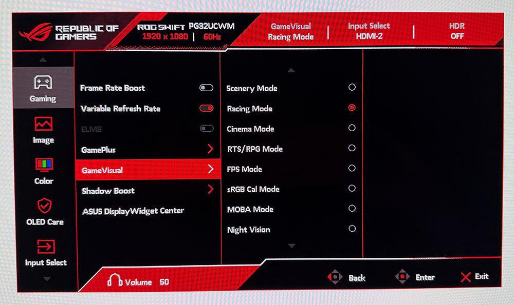 Asus ROG Swift PG32UCWM