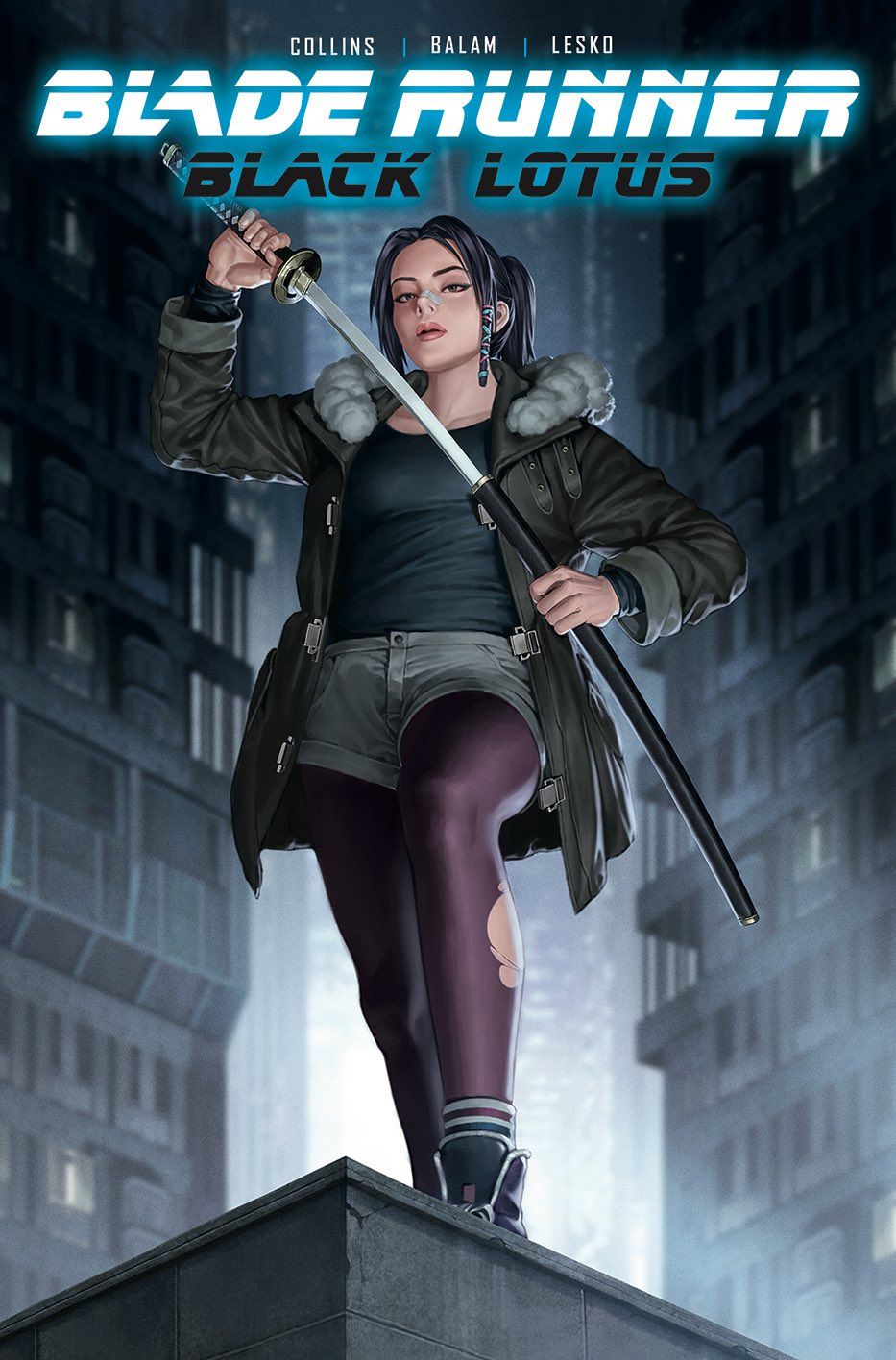 Blade Runner: Black Lotus #1 cover art by Junggeun Yoon