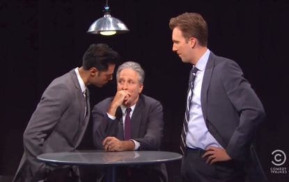 Jon Stewart answers your questions, under heavy duress
