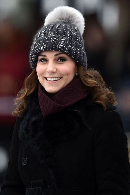 When Kate wore a hat made with real fox fur.