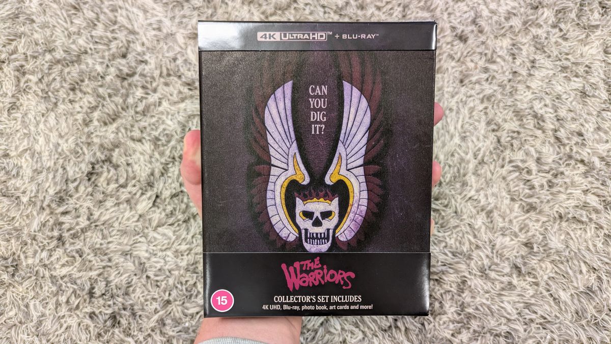 The Warriors 4K Blu-ray from Paramount Collector's Edition case