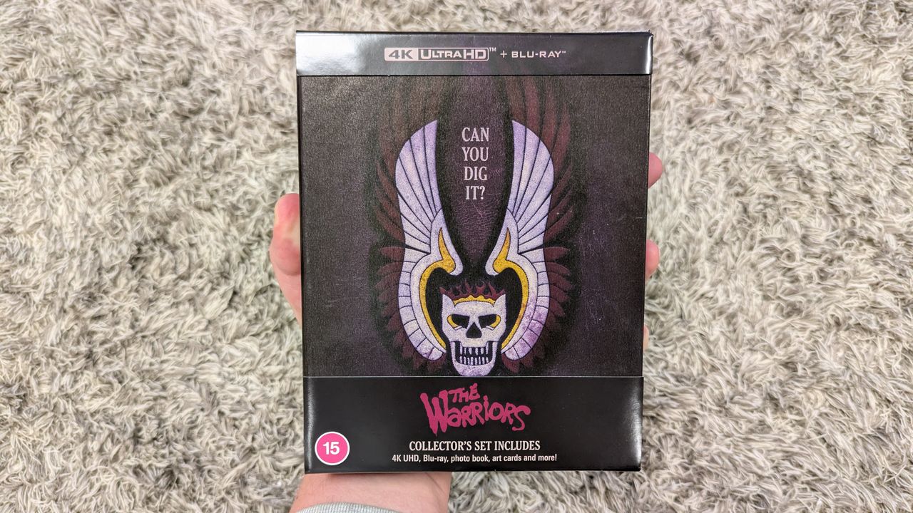 The Warriors 4K Blu-ray from Paramount Collector's Edition case